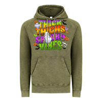 Vintage Olive thick thighs and spooky vibes Vintage Hoodie - CowGirlArtShop