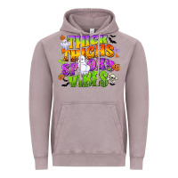 Vintage Zinc thick thighs and spooky vibes Vintage Hoodie - CowGirlArtShop