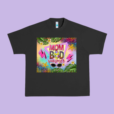 Mom Bod Summer Urban Heavy Tee Designed By Tumblerdesignbyshophia