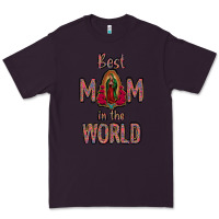 Plum Best Mom in the World Premium Tee - Bettercallsaul