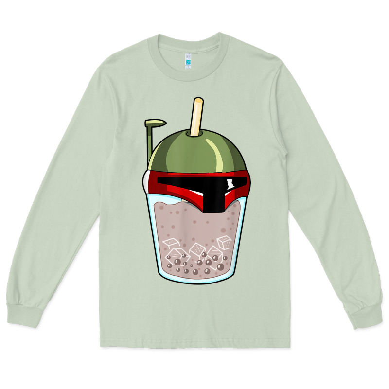 Bubble Fett Boba Tea Funny Sci Fi Pun Pearl Milk Tea Gift T Shirt Long Sleeve Tee by minhPixels | Teevron