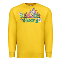 Lemon easter blessing with  cross Premium Sweatshirt - Artiststas