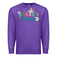Purple easter blessing with  cross Premium Sweatshirt - Artiststas