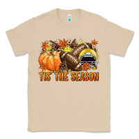 Tis' The Season Football Yellow Helmet Classic Tee | Teevron