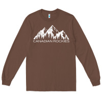 Chestnut Canadian Rockies Gift Canada Rocky Mountains Souvenir Long Sleeve Tee - minhPixels