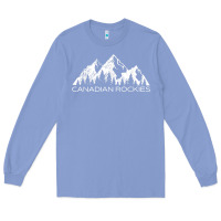 Colony Blue Canadian Rockies Gift Canada Rocky Mountains Souvenir Long Sleeve Tee - minhPixels