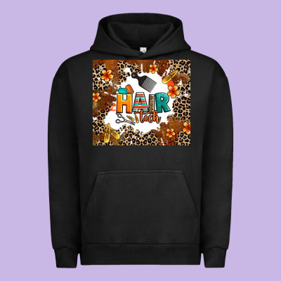 Hair Tech Urban Hoodie Designed By Adodesignshop
