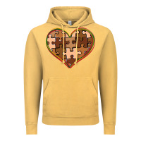 Vintage Mustard melanin skin tone heart black history Vintage Hoodie - CowGirlArtShop