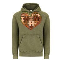 Vintage Olive melanin skin tone heart black history Vintage Hoodie - CowGirlArtShop