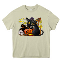 Mossy halloween black cats Heavy Core Tee - LillyAllenDesigns