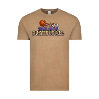 Vintage Coffee Wild about Basketball Vintage Tee - HowdyJamesFarm