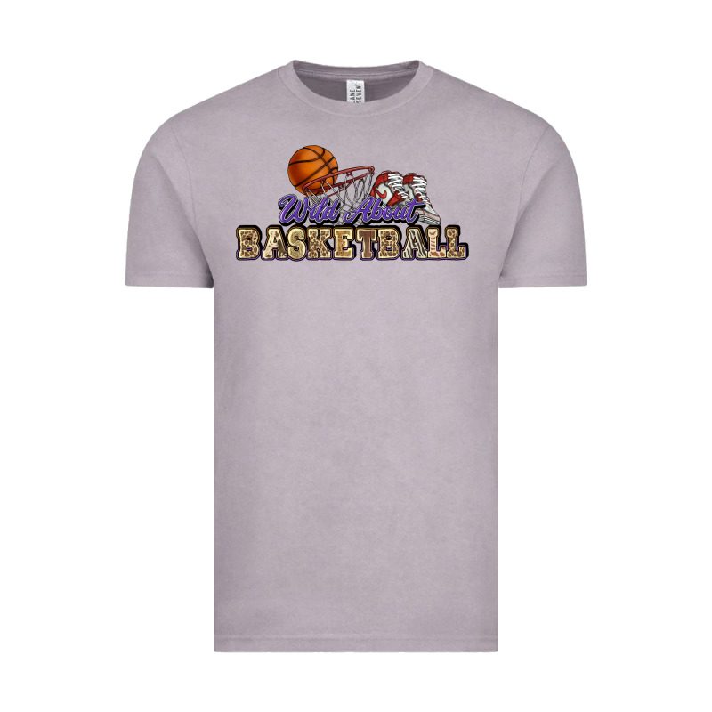 Wild About Basketball Vintage Tee by HowdyJamesFarm | Teevron