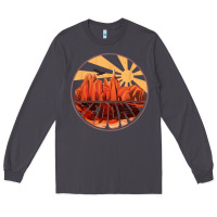Smoke Retro Vintage Sedona Arizona Hiking Sunset Dawn Gift Long Sleeve Tee - minhPixels