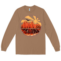 Toasted Coconut Retro Vintage Sedona Arizona Hiking Sunset Dawn Gift Long Sleeve Tee - minhPixels
