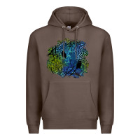 Coffee halloween patch  3 Premium Hoodie - BundleAndBundleShop