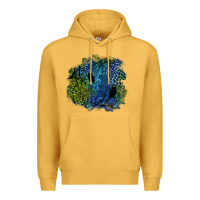 Mustard halloween patch  3 Premium Hoodie - BundleAndBundleShop