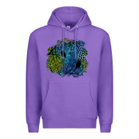 Purple halloween patch  3 Premium Hoodie - BundleAndBundleShop