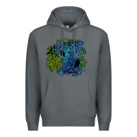 Rock halloween patch  3 Premium Hoodie - BundleAndBundleShop