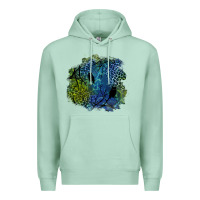 Seafoam halloween patch  3 Premium Hoodie - BundleAndBundleShop