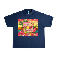 Navy hot mom summer Urban Heavy Tee - TumblerDesignByShophia