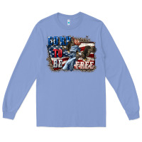 Colony Blue Born to be free Long Sleeve Tee - CowGirlArtShop