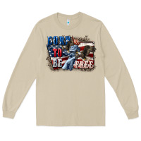 Mushroom Born to be free Long Sleeve Tee - CowGirlArtShop