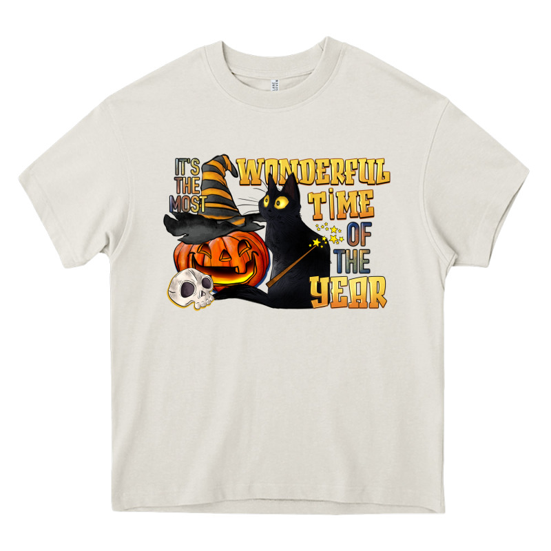 Wonderful Time Of The Year Halloween Heavy Core Tee by LillyAllenDesigns | Teevron