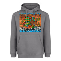 Storm autism awareness hearts leopard cowhide Heavyweight Hoodie - Artiststas