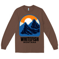 Chestnut Whitefish MT Long Sleeve Tee - minhPixels