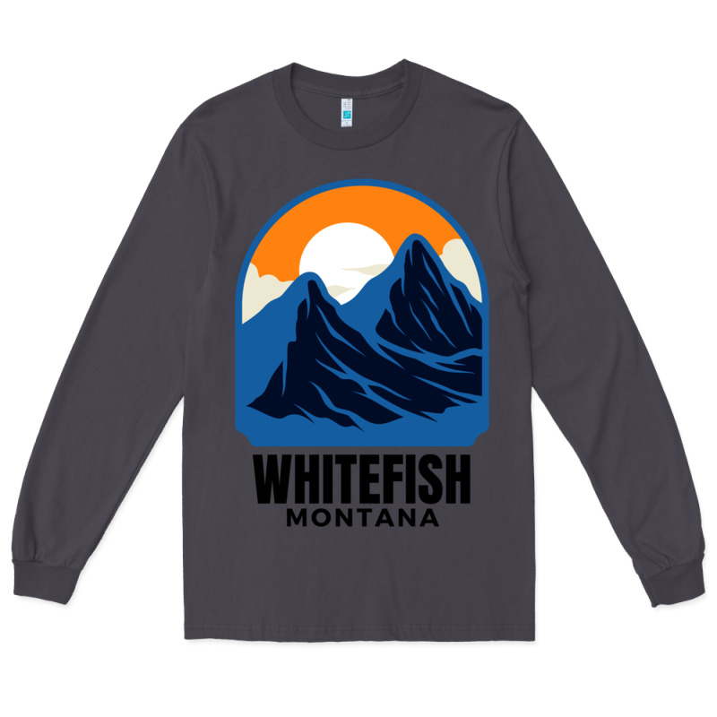 Whitefish Mt Long Sleeve Tee by minhPixels | Teevron