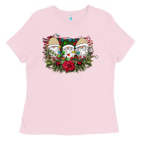 Bubblegum Pink Christmas Gnomes Ladies Tee - Bettercallsaul