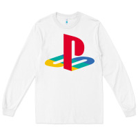 White play station Long Sleeve Tee - minhPixels