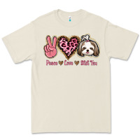 Bone Peace Love Shih Tzu Premium Tee - Bettercallsaul