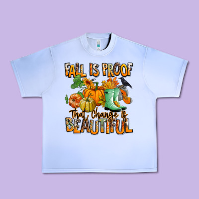 Fall Is Proof That Change Is Beautiful Urban Heavy Tee Designed By Ranaportraitstore