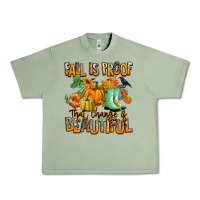 Oil Green Fall is proof that change is beautiful Urban Heavy Tee - RanaPortraitStore