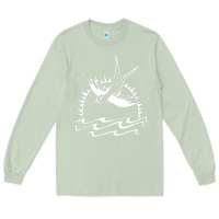 Matcha Captain Jack Sparrow Tattoo WHITE Long Sleeve Tee - minhPixels