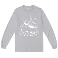 Moon Dust Captain Jack Sparrow Tattoo WHITE Long Sleeve Tee - minhPixels