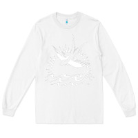 White Captain Jack Sparrow Tattoo WHITE Long Sleeve Tee - minhPixels
