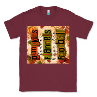 Burgundy Pumpkins Leaves Flannels Hayrides Football Classic Tee - texasbilliewilder