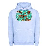 Pigment Grape Ice leopard turquoise glitter background Urban Hoodie - AdoDesignShop