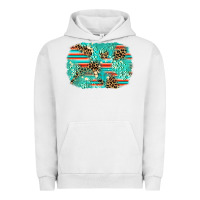 Pigment Lunar Rock leopard turquoise glitter background Urban Hoodie - AdoDesignShop