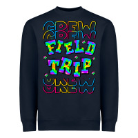 Navy Crew Field Trip Heavyweight Sweatshirt - CowhideDigitalArt
