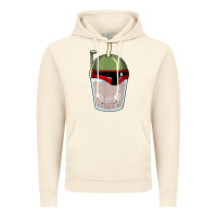 Vintage Artic bubble fett boba tea funny sci fi pun pearl milk tea gift t shirt Vintage Hoodie - minhPixels