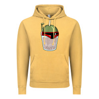 Vintage Mustard bubble fett boba tea funny sci fi pun pearl milk tea gift t shirt Vintage Hoodie - minhPixels