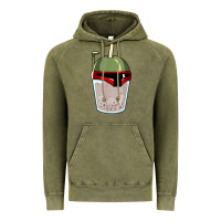 Vintage Olive bubble fett boba tea funny sci fi pun pearl milk tea gift t shirt Vintage Hoodie - minhPixels