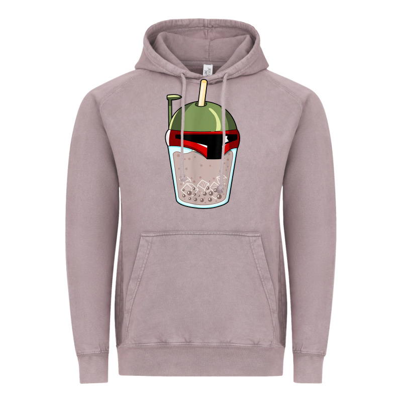 Bubble Fett Boba Tea Funny Sci Fi Pun Pearl Milk Tea Gift T Shirt Vintage Hoodie by minhPixels | Teevron