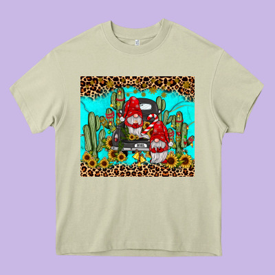 Truck Gnome Cactus Heavy Core Tee Designed By Jahusdesignshop