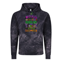 Cloud Black witches monsters goblins and screams its almost halloween Vintage Hoodie - CowGirlArtShop