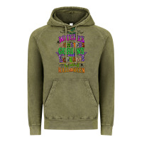 Vintage Olive witches monsters goblins and screams its almost halloween Vintage Hoodie - CowGirlArtShop