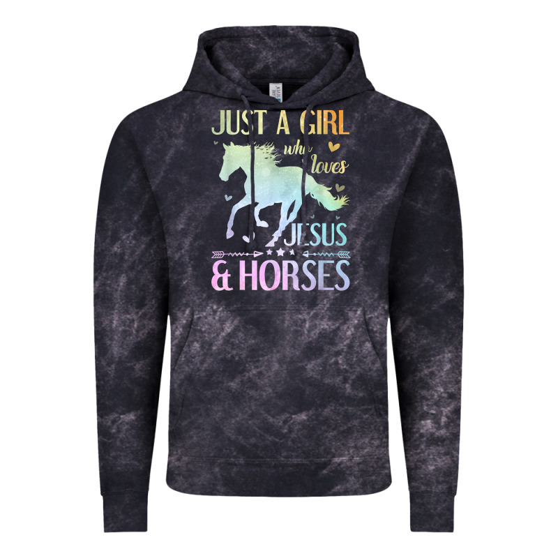 Jesus And Horses, Horse Gifts For Girls, Women Vintage Hoodie by minhPixels | Teevron